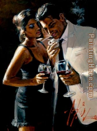 The Proposal iv painting - Fabian Perez The Proposal iv art painting